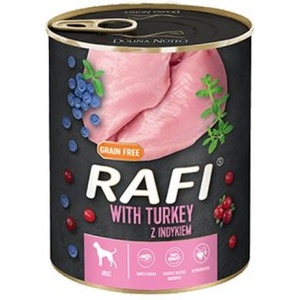 Dolina Noteci RAFI Adult TURKEY - консерва за кучета с пуйка, 800 гр - Полша 11801827