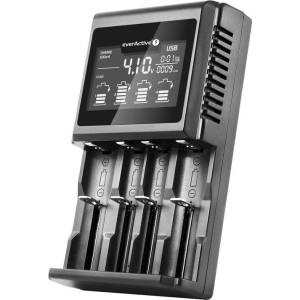everActive Зарядно устройство за акумулаторни батерии everActive UC-4000 (5903205770233) Зарядно за батерии
