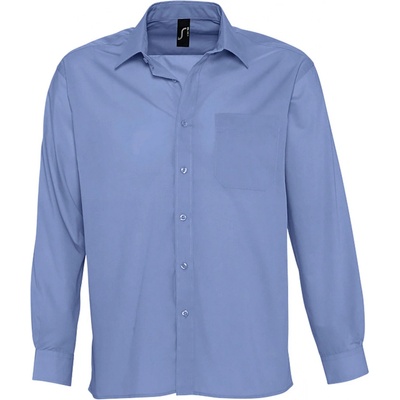 Sol's Baltimore pánska košeľa SL16040 mid blue