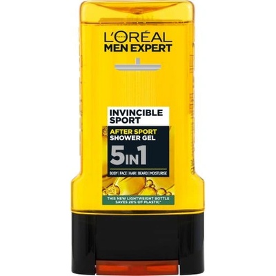 L'Oréal Men Expert Invincible Sport 5 in 1 ревитализиращ душ гел 300 ml за мъже