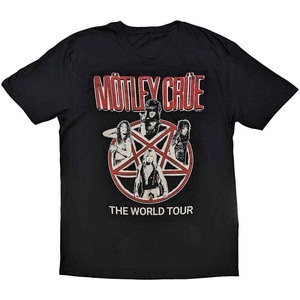 Mötley Crüe Vintage World Tour Black M Риза (MOTTEE50MB02)