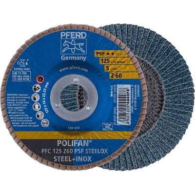 Pferd Lamelový brusný kotouč 125 mm K60 67766125