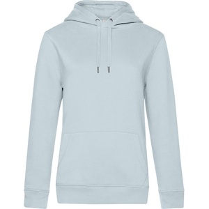 B&C Collection B&C QUEEN HOODED_° / Дамски суичър с качулка - небесно син XS (01W02Qx4400)