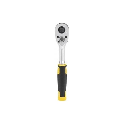 Stanley 1/4" ráčna s bimateriálovou rukojetí, 72 zubů