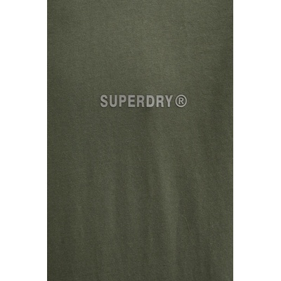 Superdry Памучна тениска Superdry в зелено с изчистен дизайн M1012083A-1IP (M1012083A.1IP)