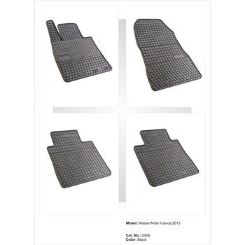 Image 1 of FroGum Гумени стелки за NISSAN Note (2013-2020), марка Frogum (0456)