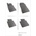FroGum Гумени стелки за NISSAN Note (2013-2020), марка Frogum (0456)