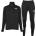 PUMA Мъжки анцуг Puma Clean Fleece Tracksuit Mens - Black/White