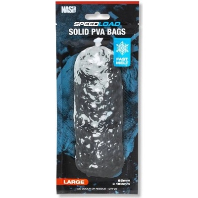 Kevin Nash PVA sáčky Speedload Solid PVA Bags Fast Melt Large 85x180 mm 20 ks