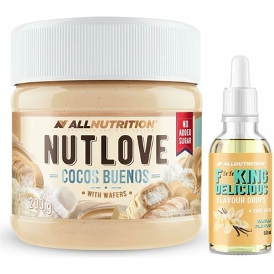 Allnutrition Fitking Delicious Flavour Drops 50 ml Karamel – Sleviste.cz