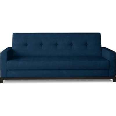 Eltap Син кадифен разтегателен диван с място за съхранение 216 cm Selene - ELTAP (Sel_11_WW)