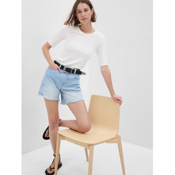 GAP 633422-01 Džínové kraťasy Modrá