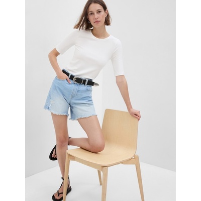 GAP 633422-01 Džínové kraťasy Modrá