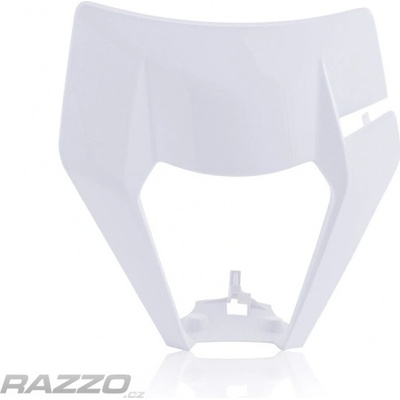 Maska předního světla Acerbis Headlight Mask KTM EXC/EXCF 20-23 White