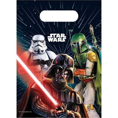 Procos Procos Dárkové párty tašky - Star Wars 6 ks
