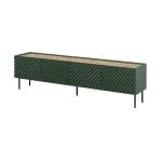 Cama MEBLE 4D RTV шкаф ONDA 200x40xH54.35 зелен (стоящ или стенен) (ONDA 301402)