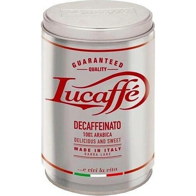 Lucaffé Mletá káva DÓZA BEZKOFEINOVÁ MLETÁ 250 G