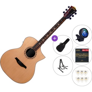 BromoGuitars BAA4C Premium SET Natural Джъмбо китара
