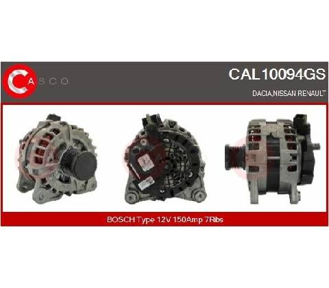 Alternátor CASCO CAL10094GS