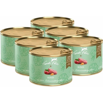 Terra Felis Beef 6 x 200 g