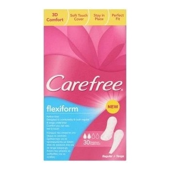 Carefree Slip Flexiform dámske hygienické intímne vložky 30 ks