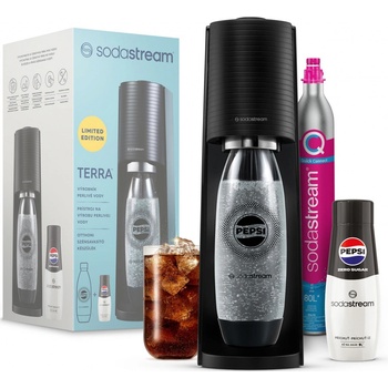 Sodastream TERRA Black Pepsi Zero Megapack