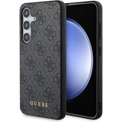 GUESS Кейс Guess 4G Metal Gold Logo за Samsung Galaxy A35, черен (3666339259686)