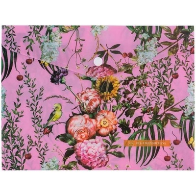 Папка джоб с копче Axent А5+ OS Summer (1303557-1496-34-A)