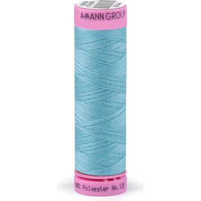Polyesterové nitě návin 100 m Aspo Amann Varianta: 5094 Light Bleached Aqua, Balení: 5 ks
