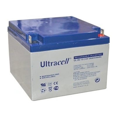 Ultracell UL26-12 12V - 26Ah VRLA-AGM