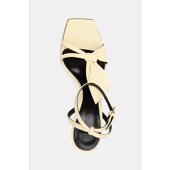 Elisabetta Franchi Кожени обувки с тънък ток Elisabetta Franchi в жълто SA25L51E2 (SA25L51E2.DC7)