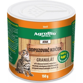 Agrobio Odpuzovač koček granulát Atak 150 g