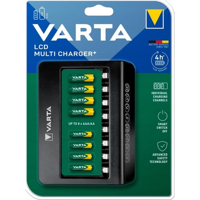 Varta LCD Multi Charger+ 8 AA, AAA