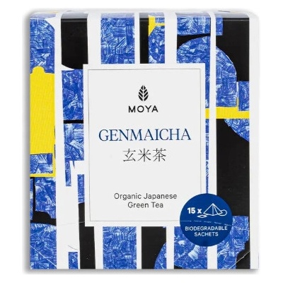 Moya Genmaicha BIO porcovaný japonský zelený čaj 60 g