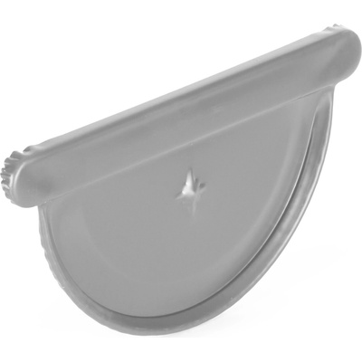 Evromat Čelo pre odkvapový žľab 333 mm pozink