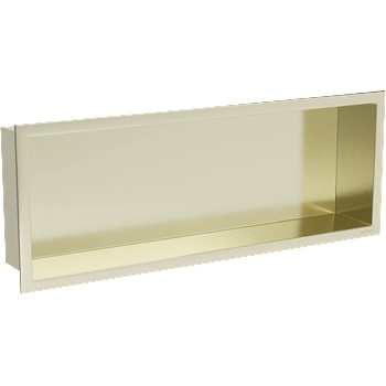 Mexen X-Wall-R вградена полица с облицовка 60 x 20 см, златиста матова - 1950602010 (1950602010)