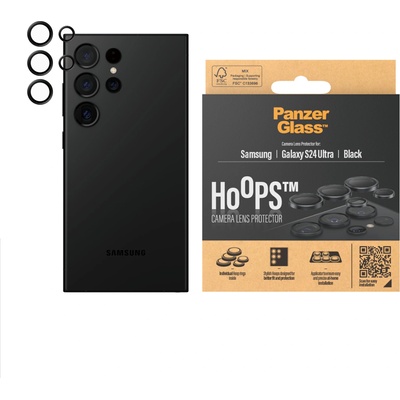 Panzer Протектор за камера PanzerGlass Hoops Camera Protector за Samsung Galaxy S24 Ultra - Черен