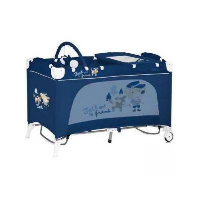 Кошара за спане и за игра Lorelli Travel Kid Rocker Blue Jack, 10080231537