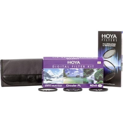 Hoya Digital Filter Kit II 82 mm PL-C. + ND 8x + HMC UV C