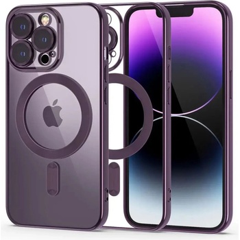Tech-Protect Кейс Tech-Protect MagShine Line MagSafe за iPhone 14 Pro, лилав (9490713935644)