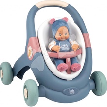 Smoby Baby Walker 3v1 + Baby Doll Little s 30 cm