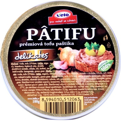 Veto Eco Patifu tofu delikates 100 g