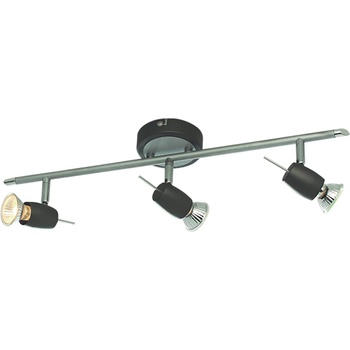 ELMARK Vrana 3603 СПОТ 3xgu10 ЧЕРЕН/ СРЕБРО (9520022)