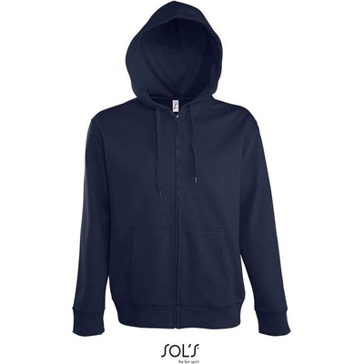 Sol's Seven Men pánska mikina s kapuc. modrá f.n.