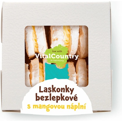 Vital Country Bezlepkové laskonky mangové 130 g – Zbozi.Blesk.cz