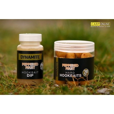 Dynamite Baits tvrzené boilies Peppered Fruit Boilies 20 mm 135g