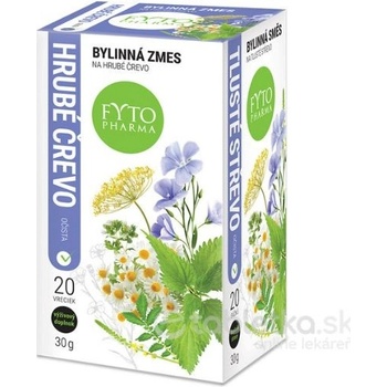 FYTO Bylinná zmes na HRUBÉ ČREVO 20 x 1,5 g