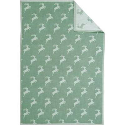 Framsohn HIRSCH ALL OVER 007 50 × 75 cm zelená