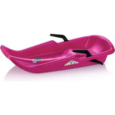 Popron boby Twister monster plast 80x39 cm s brzdami ružová