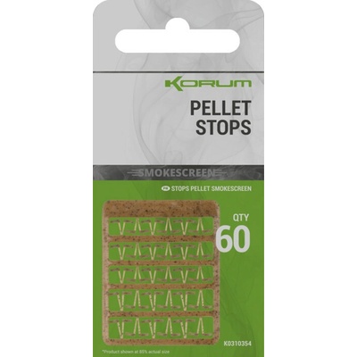 Korum Smokescreen Pellet Stops Zarážka na pelety 60ks